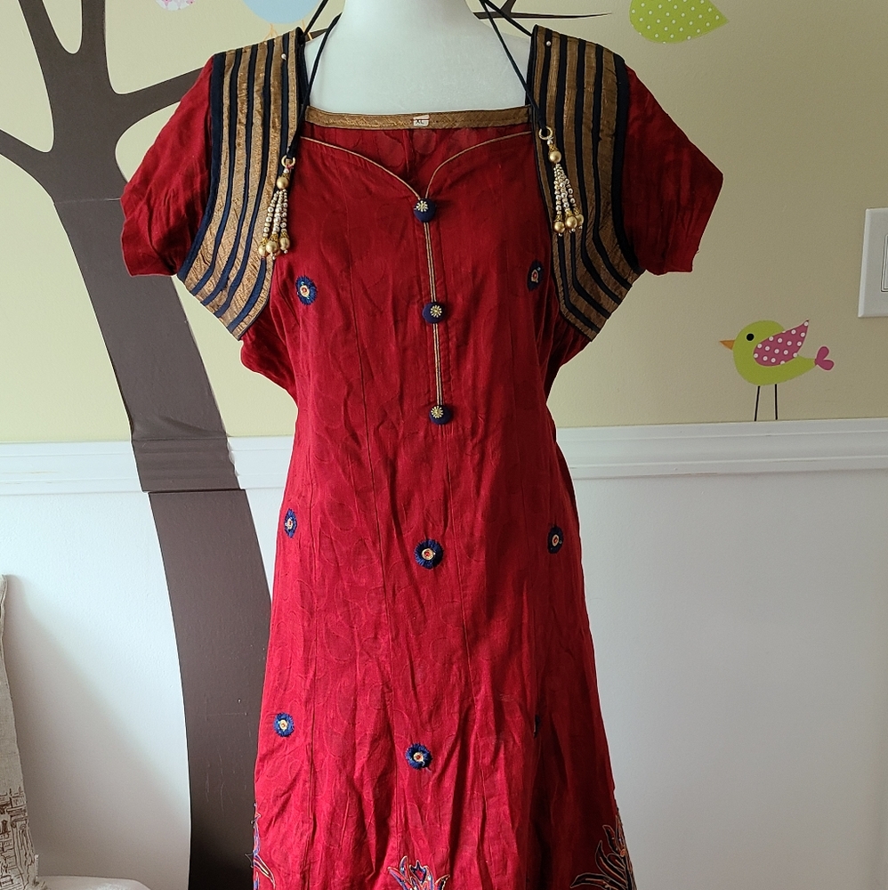 Preloved red kurti